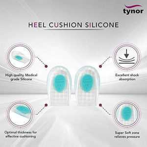 Tynor Heel Cushion Silicone (1 Pair)