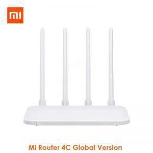 Xiaomi Mi Router 4C 2.4GHz 300Mbps 4 Antennas Wireless Smart Global Version – White