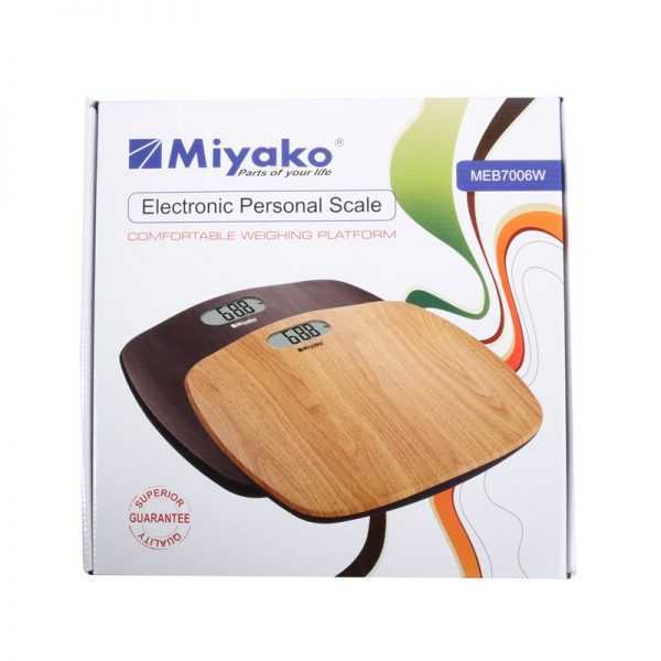 Maiyako Highly Accurate Digital Bathroom Body Scale (Wooden)