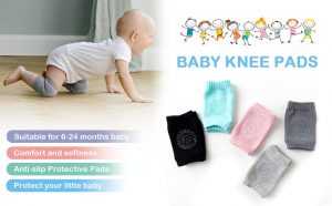 Baby Crawling Anti-Slip Knee, Unisex Baby Toddlers Kneepads