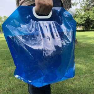 Outdoor Portable BPA Free Folding Water Bag for Camping Hiking Picnic10L