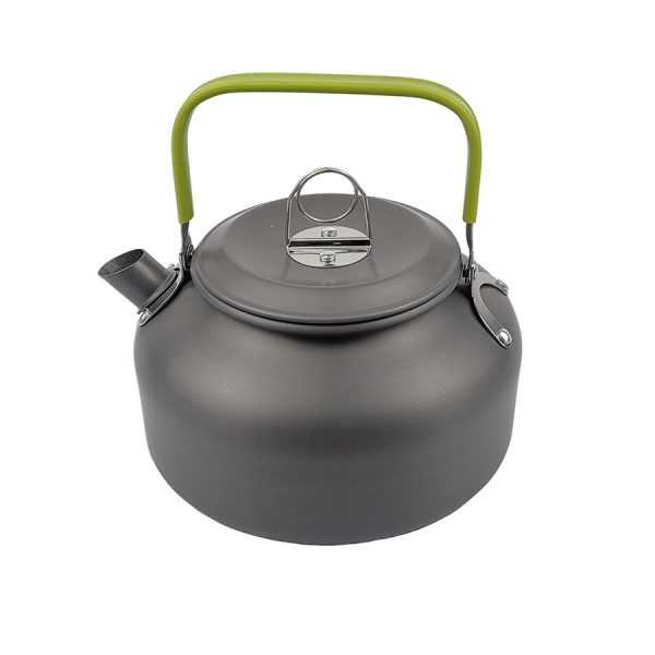 Outdoor Hiking Camping Picnic Water Kettle Teapot, Coffee Pot 0.8 Litre - Compact, Quick-Heat & Anti-scalding