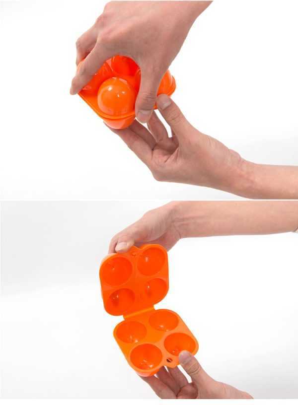 Outdoor Egg Container for Camping and Travel ৪ Cell