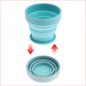 Outdoor Silicone Collapsible Foldable Coffee Cup