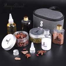 Outdoor 6pcs/Set Portable Spice Seasoning Bottles Salt and Pepper Jars Dry Herb Condiment Container for Camping Hiking BBQ