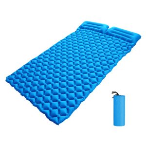 Ultra-inflatable TPU Double travel Sleeping Mattress for Outdoor Camping