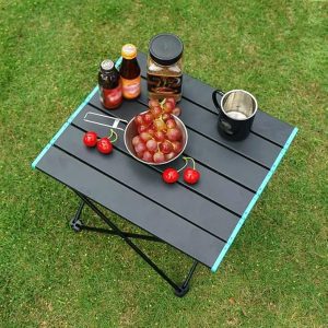 Portable Light Aluminum Alloy Folding Outdoor Camping Table