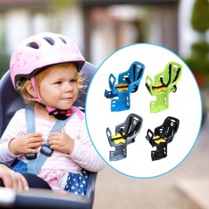 Bicycle child seat, seat belt armrest screw fixed rear seat, suitable for children under 6 years old