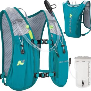 NEVO RHINO Trail Pro 5L Running Hydration Vest with 1.5L Water Bladder | Ultra-Light, No-Bounce Marathon & Hiking Pack