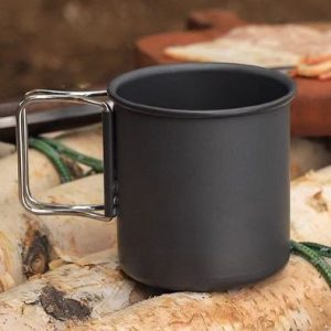 CAMPLEADER Ultra-Light 300ML Aluminum Alloy Camping/Backpacking Mug