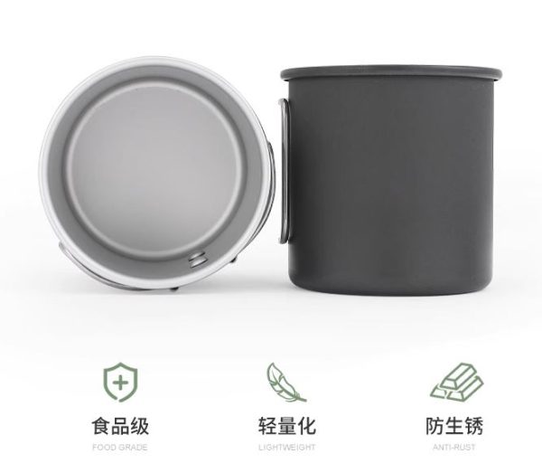 CAMPLEADER Ultra-Light 300ML Aluminum Alloy Camping/Backpacking Mug