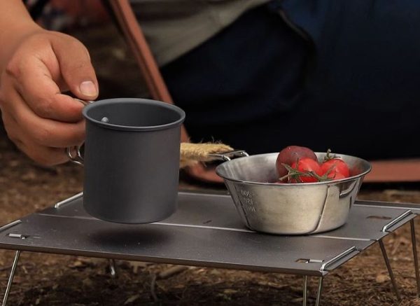 CAMPLEADER Ultra-Light 300ML Aluminum Alloy Camping/Backpacking Mug