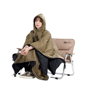 MOBI GARDEN 'Mobi Villa' Ultra-Light 3-in-1 Insulated Camping Poncho & Sleeping Blanket