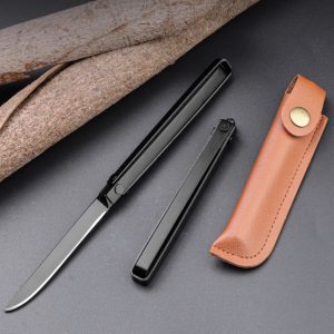 Ultra-Slim Precision Folding Knife | Bushcraft & Crafting Utility | EDC Ready