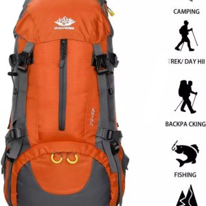 VANAHEIMR 45+5L Professional Hiking & Camping Backpack