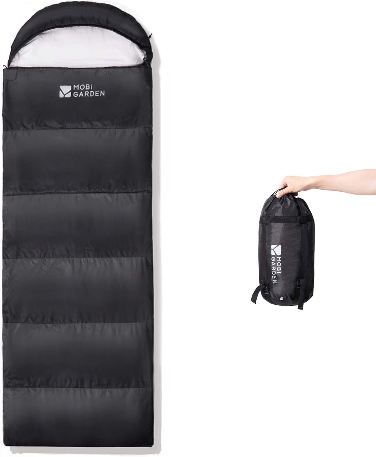 MOBI GARDEN Ultralight Envelope Sleeping Bag – Lightweight & Portable for Camping & Hiking - Image 2
