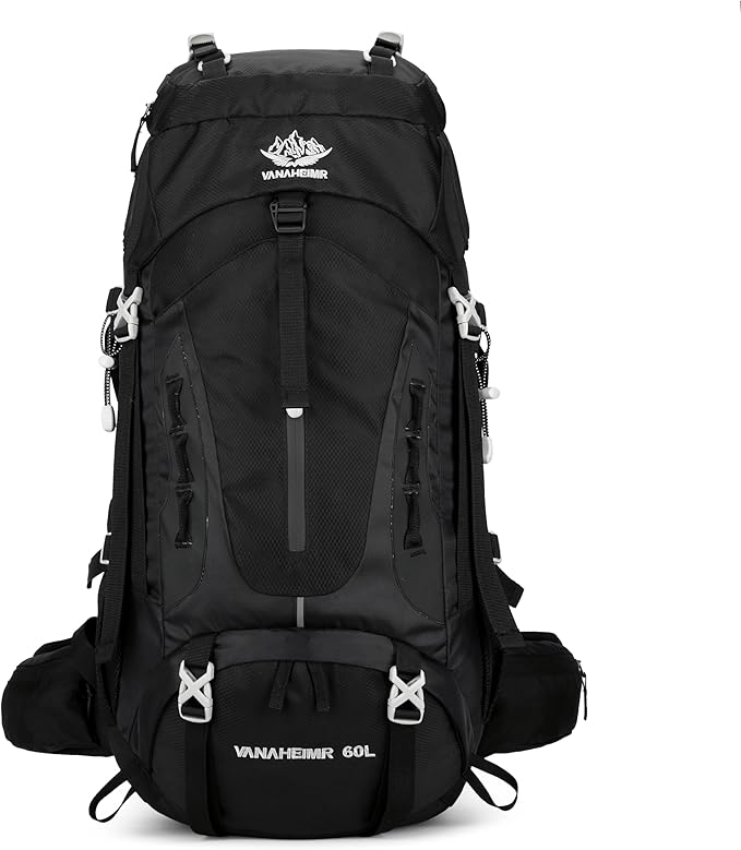 60L Hiking Backpack with Rain Cover Bangladesh