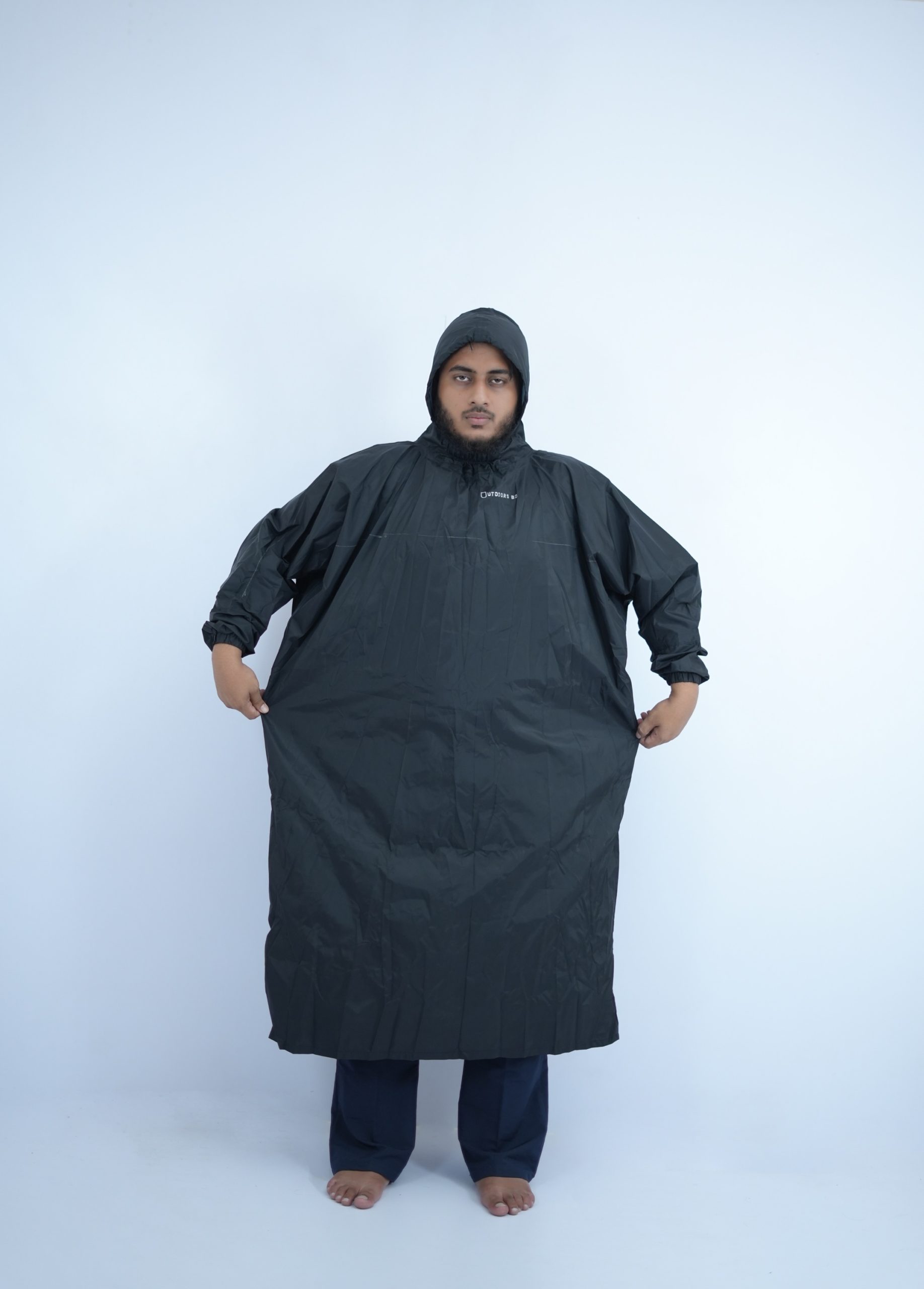 Outdoors BD Hybrid Sleeve Rain Poncho – Ultra-Compact & Waterproof - Image 2