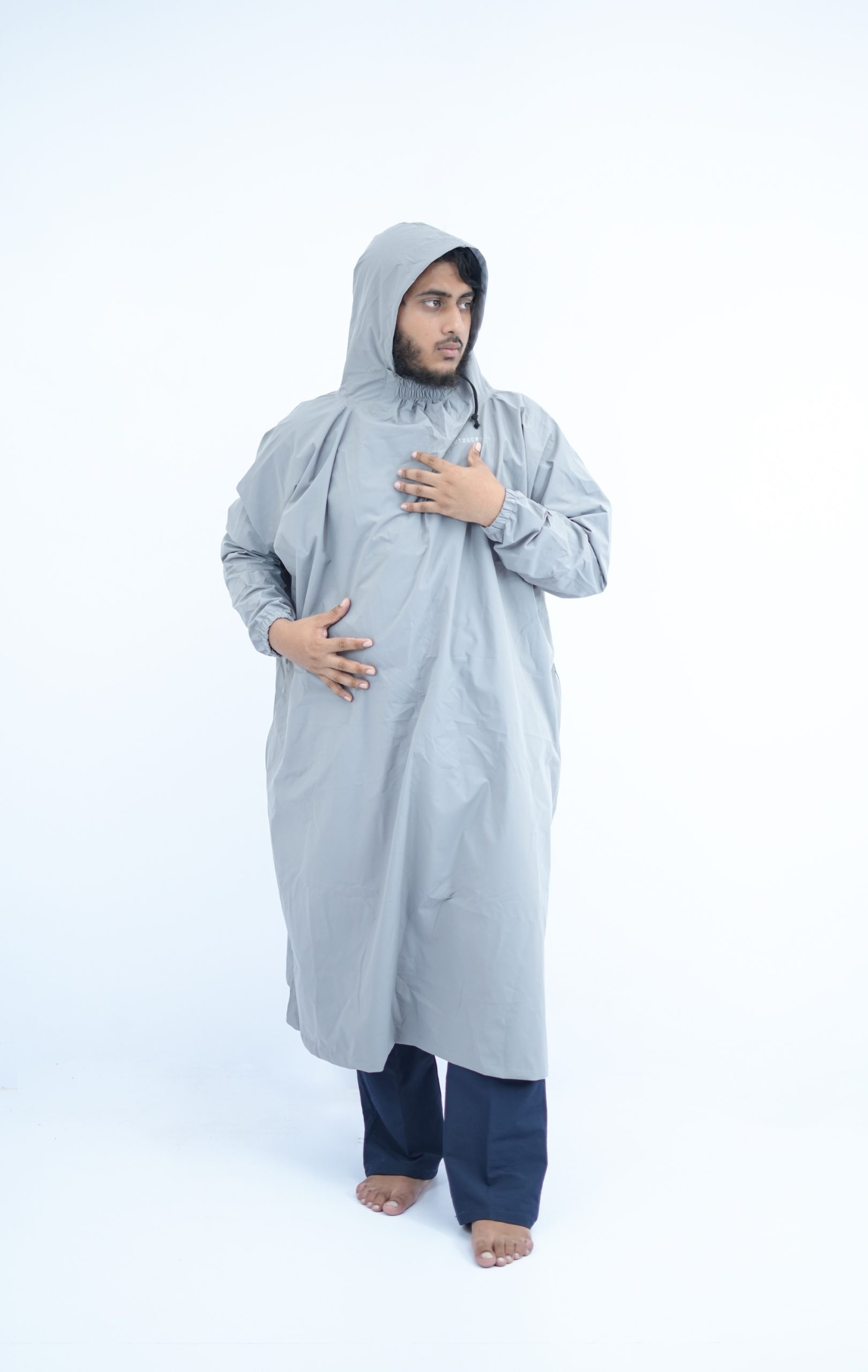 Outdoors BD Hybrid Sleeve Rain Poncho – Ultra-Compact & Waterproof - Image 3