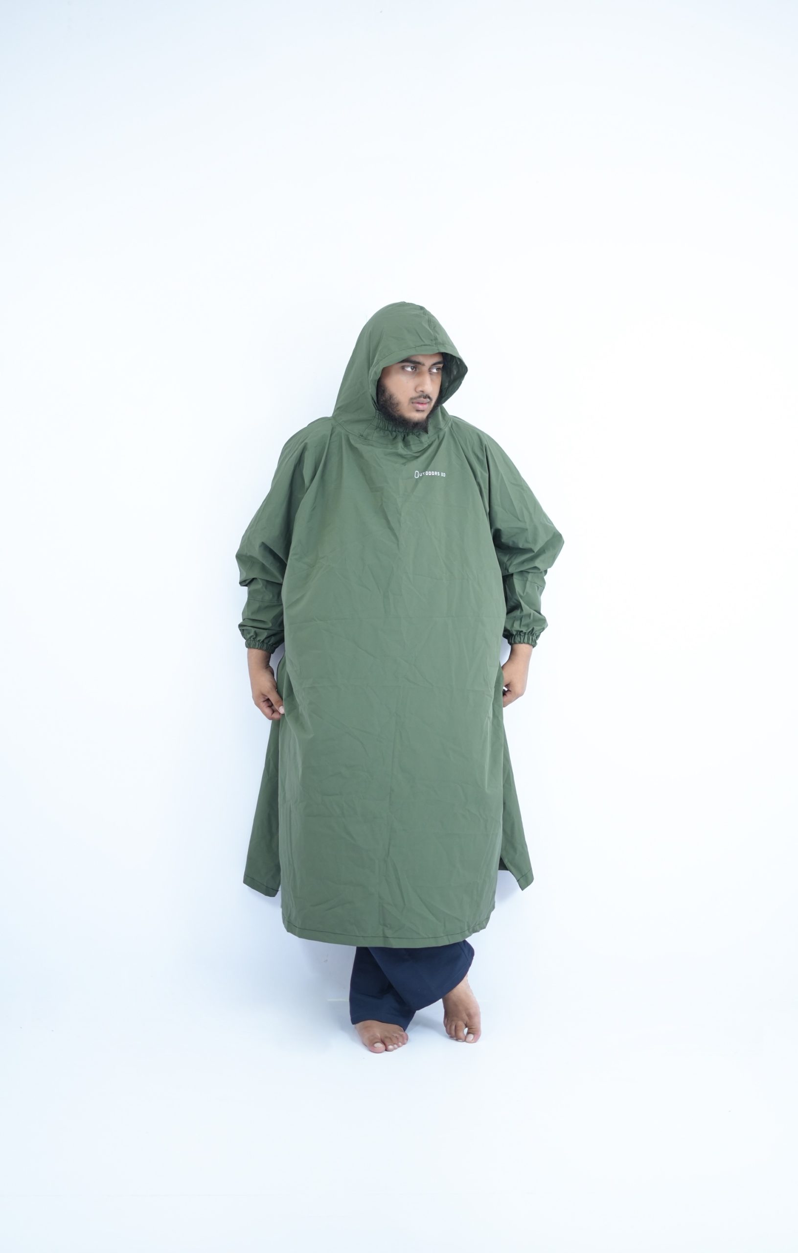 Outdoors BD Hybrid Sleeve Rain Poncho – Ultra-Compact & Waterproof - Image 4