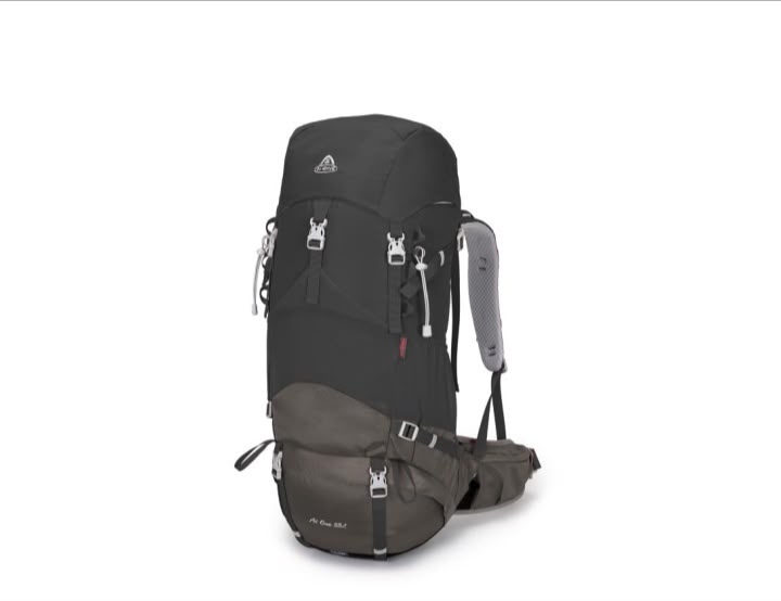 Ai One 55L Trekking Bag Stealth Black - Outdoors BD