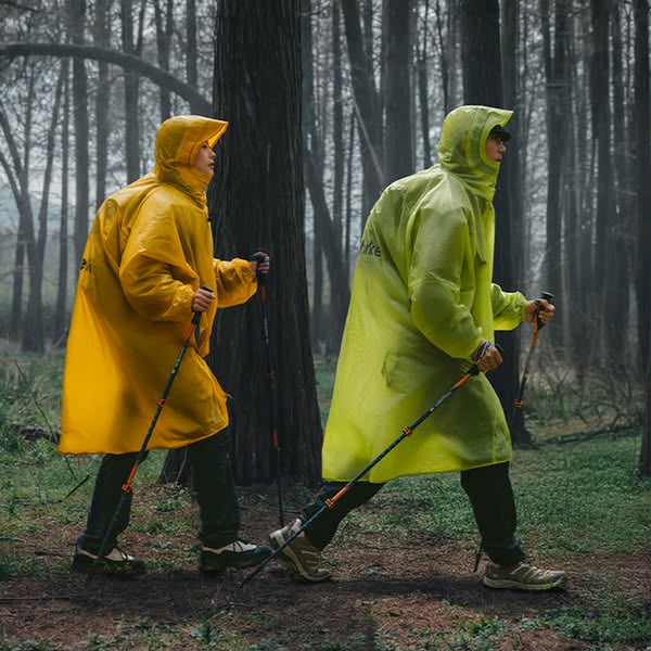 Naturehike Ultralight Hiking Rain Poncho Green - Outdoors BD