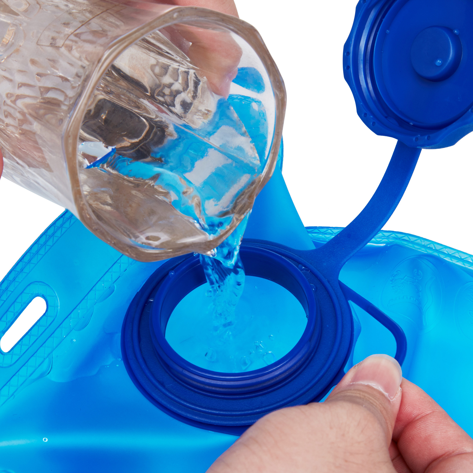 2L Outdoor EVA Hydration Water Bag with Straw - Outdoors BD