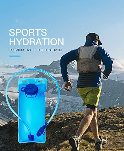 2L Outdoor EVA Hydration Water Bag with Straw - Outdoors BD