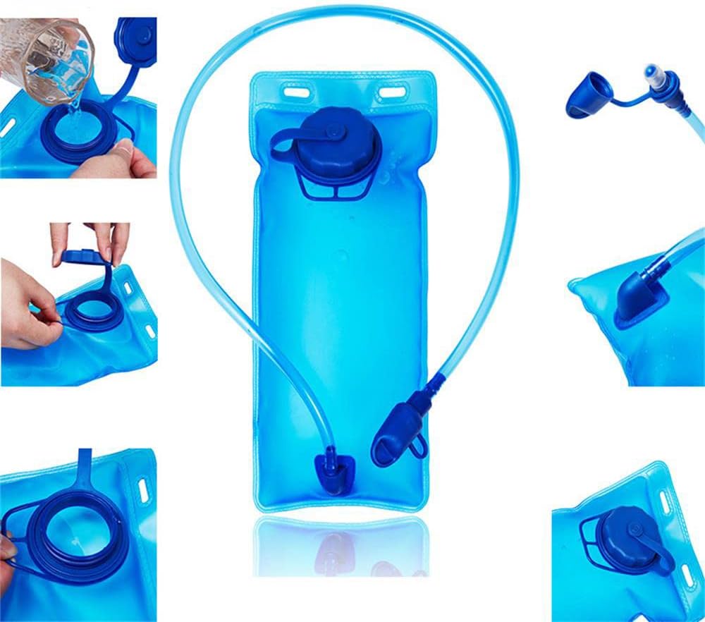 2L Outdoor EVA Hydration Water Bag with Straw - Outdoors BD
