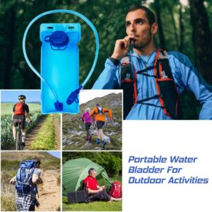 2L Outdoor EVA Hydration Water Bag with Straw – Portable Cycling & Hiking Bladder